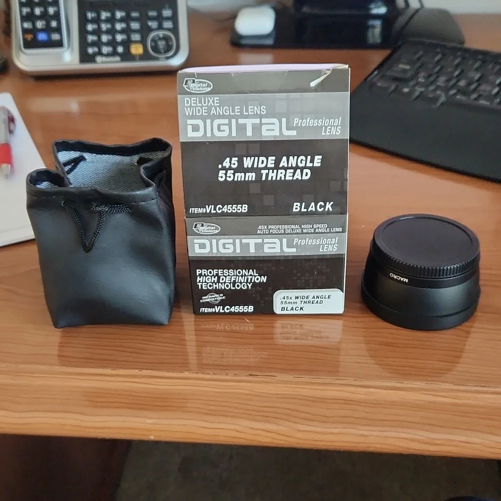 .45 Wide Angle 55mm Thread Professional HD Digital Lens